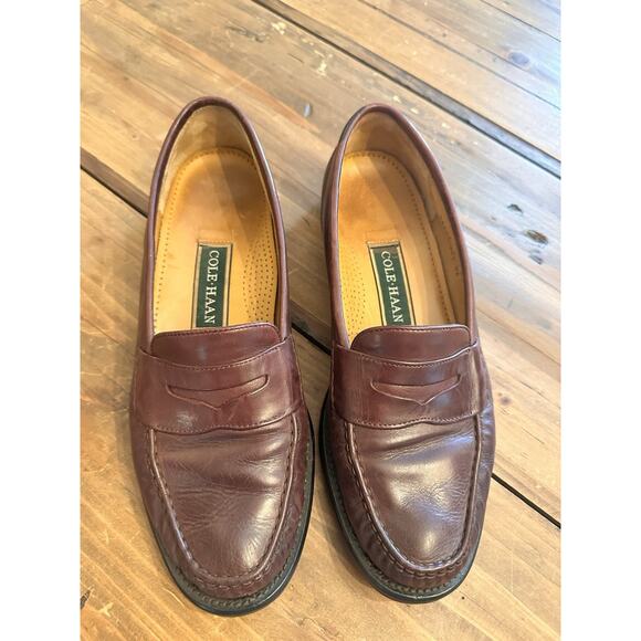 Cole Haan Men’s Size 9.5 Penny Driving Loafers Shoes Slip On Dress Shoes Leather - Picture 3 of 9